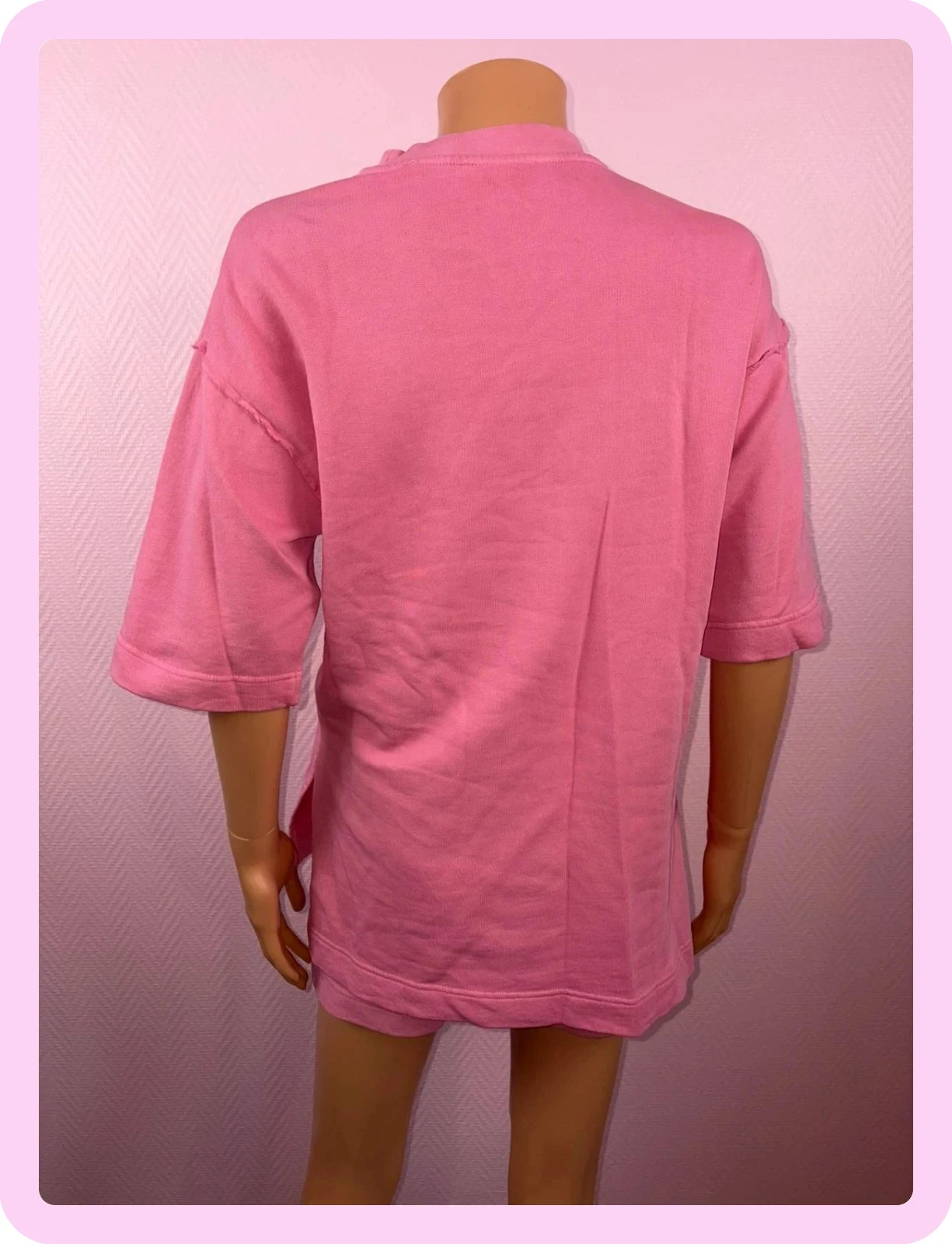 Conjunto de 3 piezas con pantalones cortos, camiseta y sudadera thecoutureclub – photo 4